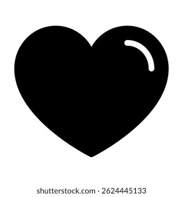 A simple pink heart icon suitable for romantic, health, or love-related digital content and web design.