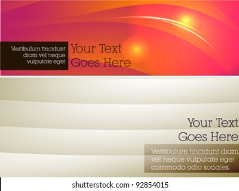 simple pink and white background / web design / banner template