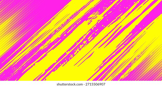 Simple Fondo rosa y amarillo Brillante moderno