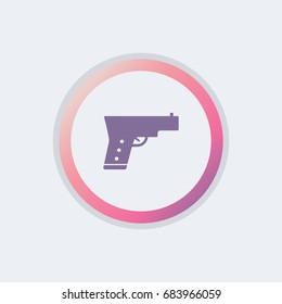 simple Pistol icon