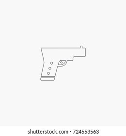 simple Pistol icon
