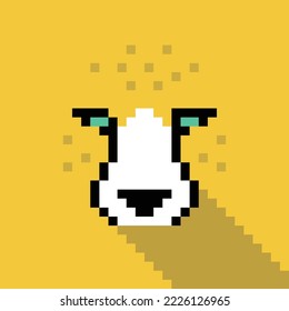 Simple pixel animal series, the cheetah