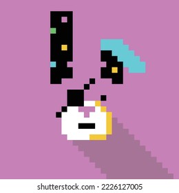 Simple pixel animal series, the rabbit