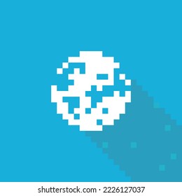 Einfache Pixelserie, die Kristallkugel