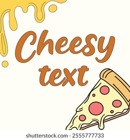 Simple Pizza, Pizza Slices Icon Set, Cheese icon, Pizza Slice Icon vector design 