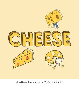 Simple Pizza, Pizza Slices Icon Set, Cheese icon, Pizza Slice Icon vector design 