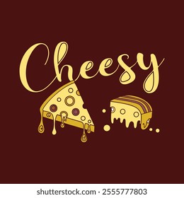 Simple Pizza, Pizza Slices Icon Set, Cheese icon, Pizza Slice Icon vector design 