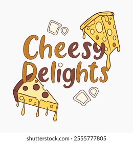 Simple Pizza, Pizza Slices Icon Set, Cheese icon, Pizza Slice Icon vector design 