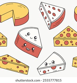 Simple Pizza, Pizza Slices Icon Set, Cheese icon, Pizza Slice Icon vector design 