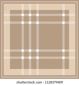 simple plaid pattern with brown color