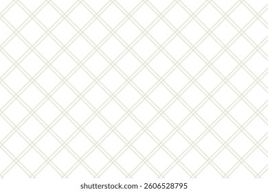 Simple Plaid Pattern with Diagonal Lines Seamless Pattern Background