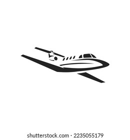 Simple plane geometric negative space 