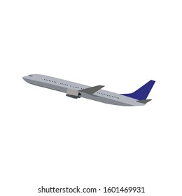 A simple plane vector art