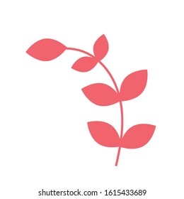 simple plant desing isolated icon, vector illustration