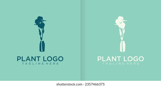 Simple plant logo suitable for your company logo