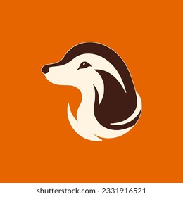 simple platypus wild animal adventure outdoor logo vector illustration template design