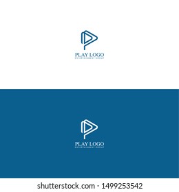 Simple Play Logo Design Conceptual