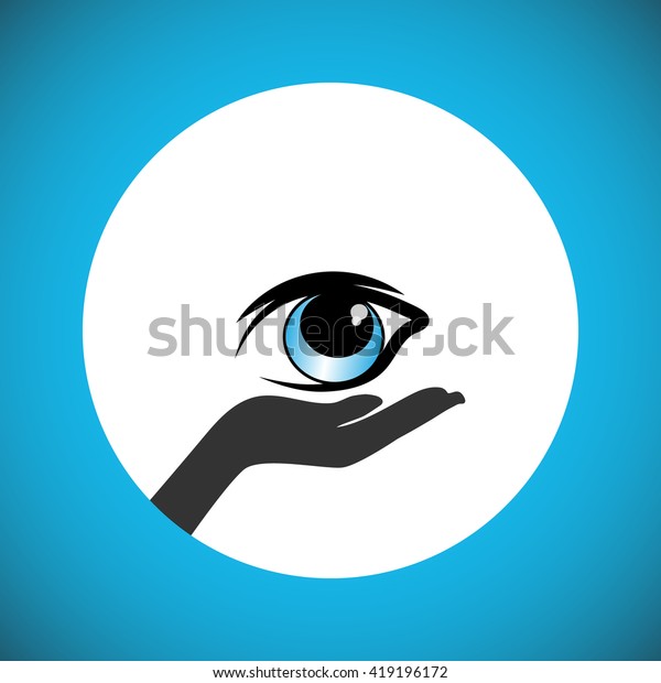 eye donation eyes death donate pledge wishes carry support simple vector models