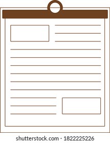 Simple plein air icon, vector, illustration