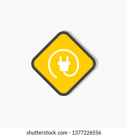 simple plug icon