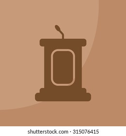 Simple Podium Icon