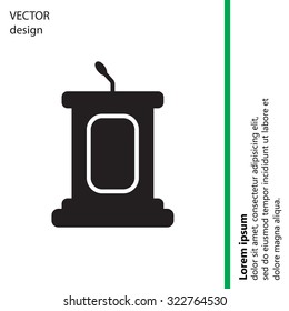 Simple Podium Icon