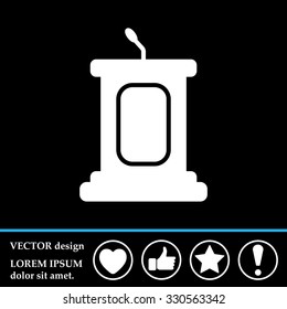 Simple Podium Icon