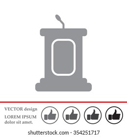 Simple Podium Icon