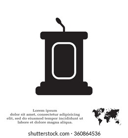 Simple Podium Icon