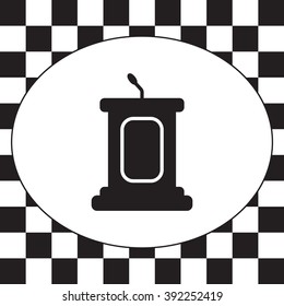 Simple Podium Icon
