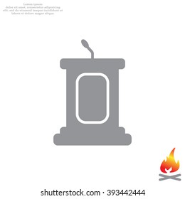 Simple Podium Icon