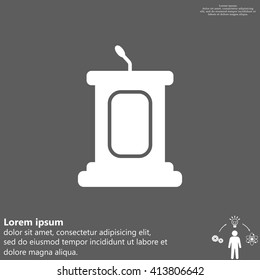 Simple Podium Icon