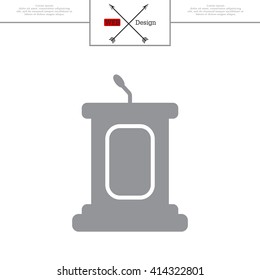 Simple Podium Icon
