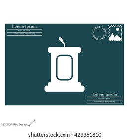 Simple Podium Icon
