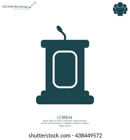 Simple Podium Icon