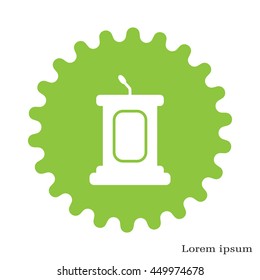 Simple Podium Icon