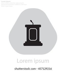 Simple Podium Icon
