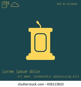 Simple Podium Icon