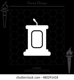 Simple Podium Icon
