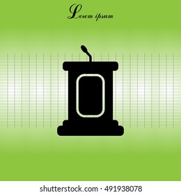 Simple Podium Icon