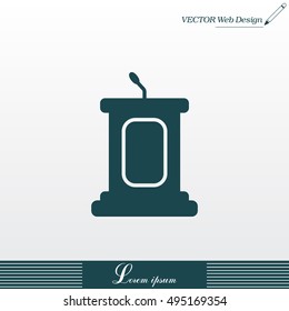 Simple Podium Icon