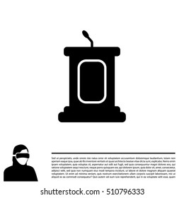 Simple Podium Icon