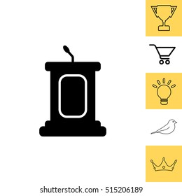 Simple Podium Icon