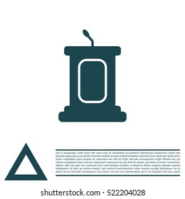 Simple Podium Icon