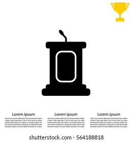 Simple Podium Icon