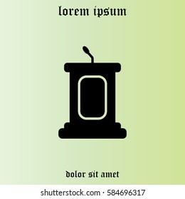 Simple Podium Icon