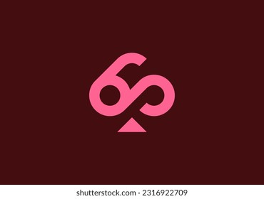 simple AS poker logo symbol