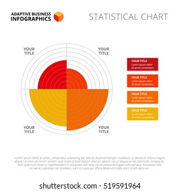 Simple Polar Chart Slide Template
