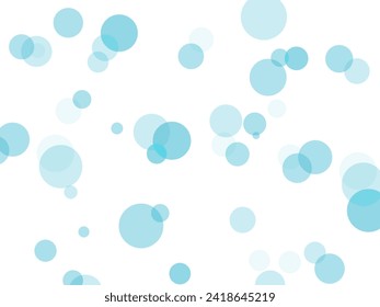 Simple polka dot background material_light blue