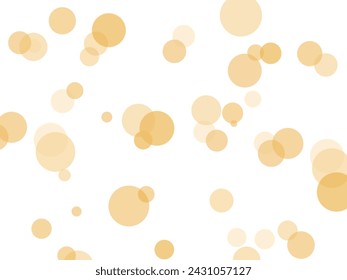 Simple polka dot background material_orange